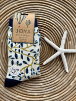 Load image into Gallery viewer, luscious scarves wool socks Gemjar Formally Joya, Women&#39;s Branches and leaves wool blend socks
