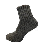 Load image into Gallery viewer, luscious scarves wool socks Gemjar formally known as Joya, Dark Grey Thick Wool Blend Mens Socks with a Ribbed Cuff MWS100
