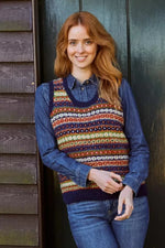 Load image into Gallery viewer, luscious scarves wool tank top L Pachamama Colorado Tank Top, Handmade , Fairtrade

