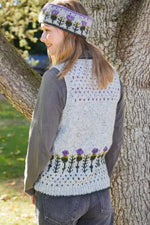 Load image into Gallery viewer, luscious scarves wool tank top Pachamama Thistle Tank Top , Hand Knitted, Fairtrade
