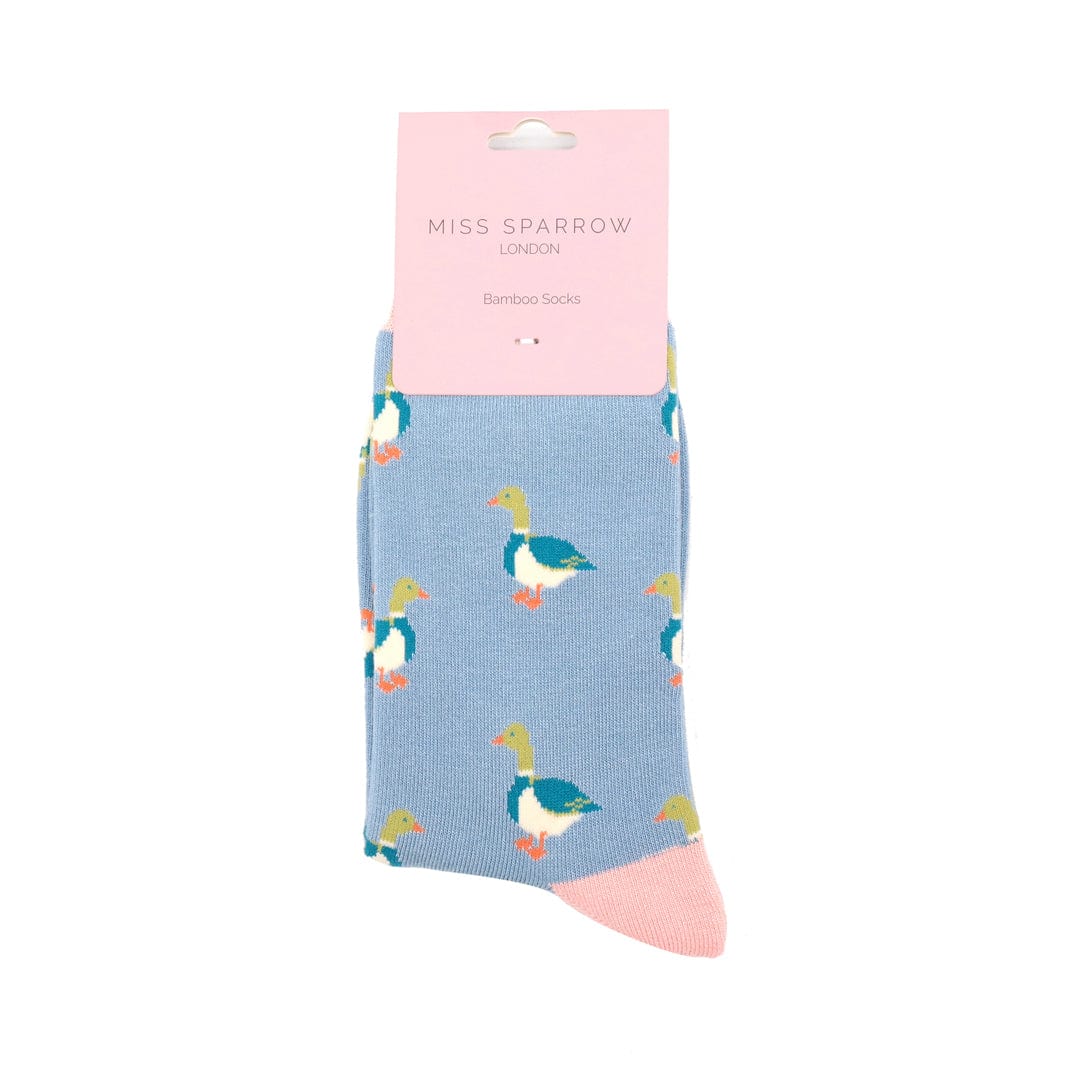 lusciousscarves Apparel & Accessories Miss Sparrow Mallards Bamboo Socks,