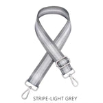Load image into Gallery viewer, lusciousscarves Apparel &amp; Accessories Slim Interchangeable Handbag Straps with Silver Hardware
