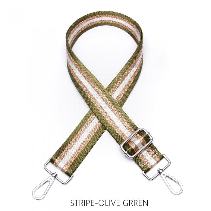 Bag strap online silver hardware