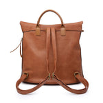 Load image into Gallery viewer, lusciousscarves Backpacks Woven Design Faux Vegan Leather Backpack

