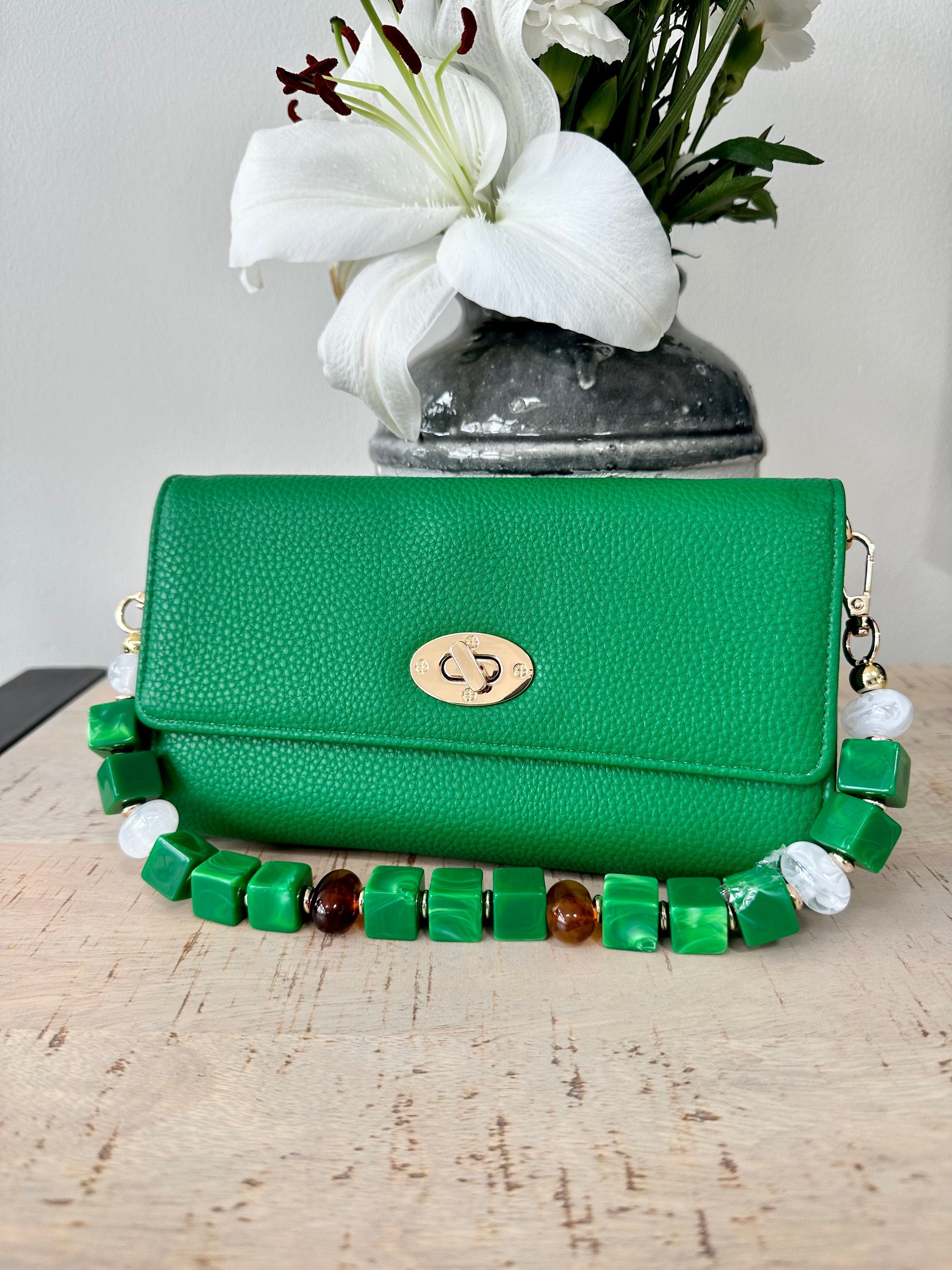 lusciousscarves Beaded Handbag Chains