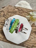 Load image into Gallery viewer, lusciousscarves Bracelets Miss Milly Turquoise, Green &amp; Pink Layered Bracelet FB191
