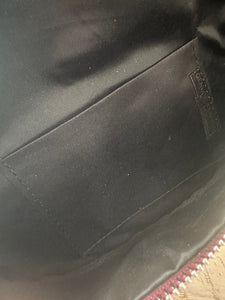 lusciousscarves Bum bag Burgundy Italian leather Bum Bag / Chest Bag / Sling Bag