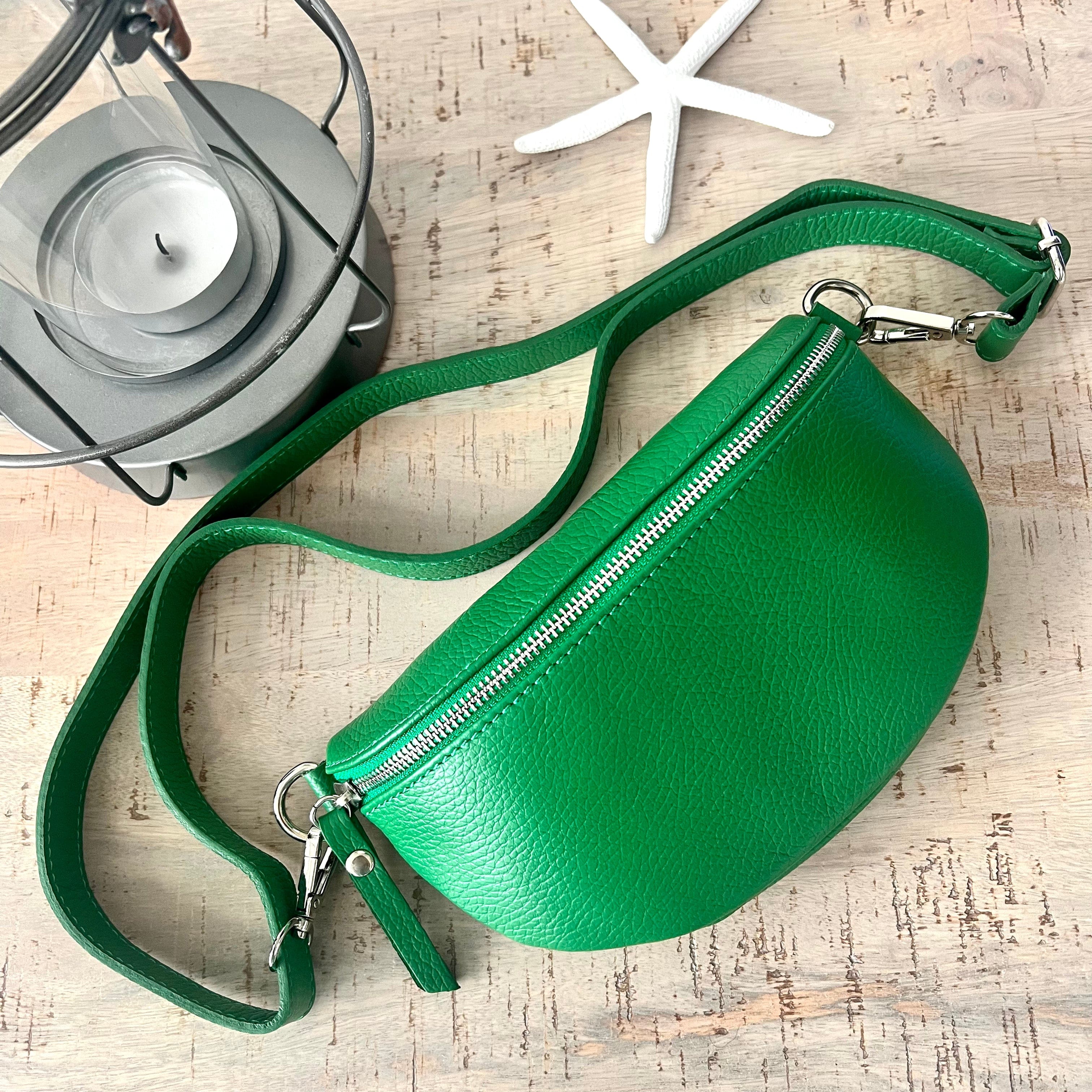 Military Green Suede Bum Bag – Bum Bags – One Last One