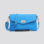 Load image into Gallery viewer, lusciousscarves clutch bag Blue Clutch Bag / Purse , Crossbody Bag 12 Colours available

