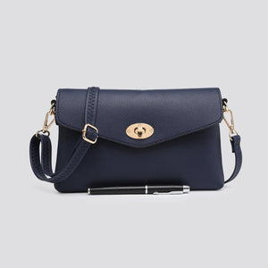 lusciousscarves clutch bag Navy Clutch Bag / Purse , Crossbody Bag 12 Colours available