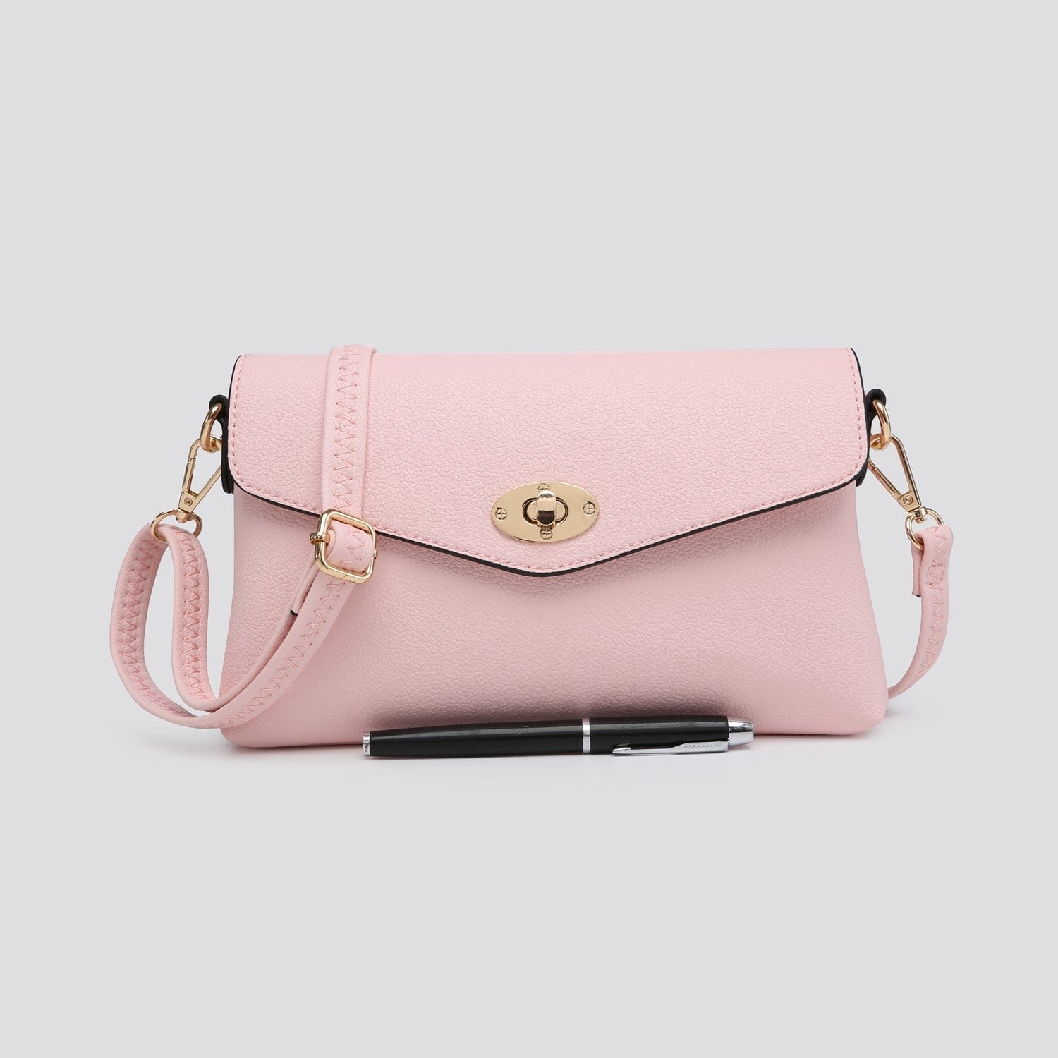 lusciousscarves clutch bag Pale Pink Clutch Bag / Purse , Crossbody Bag 12 Colours available