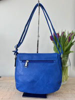Load image into Gallery viewer, lusciousscarves crossbody Satchel Style Faux Vegan Leather Crossbody Bag. 10 Colours available
