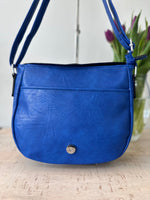 Load image into Gallery viewer, lusciousscarves crossbody Satchel Style Faux Vegan Leather Crossbody Bag. 10 Colours available
