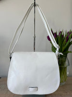 Load image into Gallery viewer, lusciousscarves crossbody Satchel Style Faux Vegan Leather Crossbody Bag. 10 Colours available
