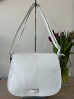 Load image into Gallery viewer, lusciousscarves crossbody Satchel Style Faux Vegan Leather Crossbody Bag. 10 Colours available

