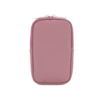 Load image into Gallery viewer, lusciousscarves Dusky Pink Italian Leather Phone Pouch Crossbody Bag , Available in 20 Colours

