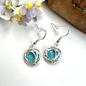 lusciousscarves Earrings Miss Milly Turquoise Drop Earrings FE375