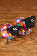 Load image into Gallery viewer, lusciousscarves felted friends Ziggy The Psychedelic Felted Pachamama Sheep
