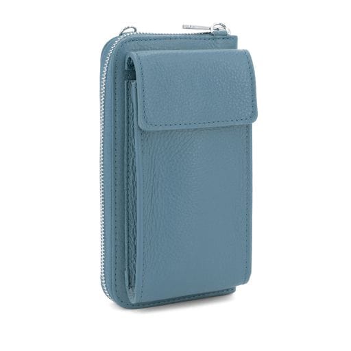 lusciousscarves Genuine Italian Leather Crossbody Phone Bag and Purse,