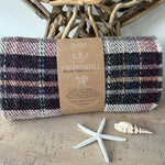 Load image into Gallery viewer, lusciousscarves Grey / Cream /Beige Tweed Mill Recycled Wool Rug / Blanket / Throw  , Assorted Colours.
