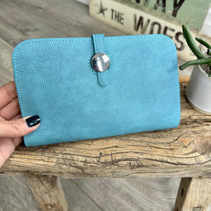 lusciousscarves Handbags Aqua Dogon style purse, Passport wallet available in a range of colours