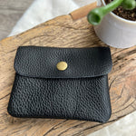 Load image into Gallery viewer, lusciousscarves Handbags Black Small leather coin purse , 20 colours available
