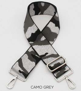 Grey bag strap hotsell