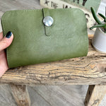 Load image into Gallery viewer, lusciousscarves Handbags Green Dogon style purse, Passport wallet available in a range of colours

