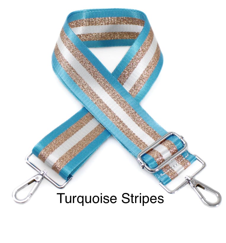 lusciousscarves Handbags Interchangeable Canvas Hand Bag Straps with Silver Hardware - Lots of colours available.