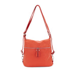 Load image into Gallery viewer, lusciousscarves Handbags Italian Leather Convertible Bag Handbag / Rucksack / Backpack
