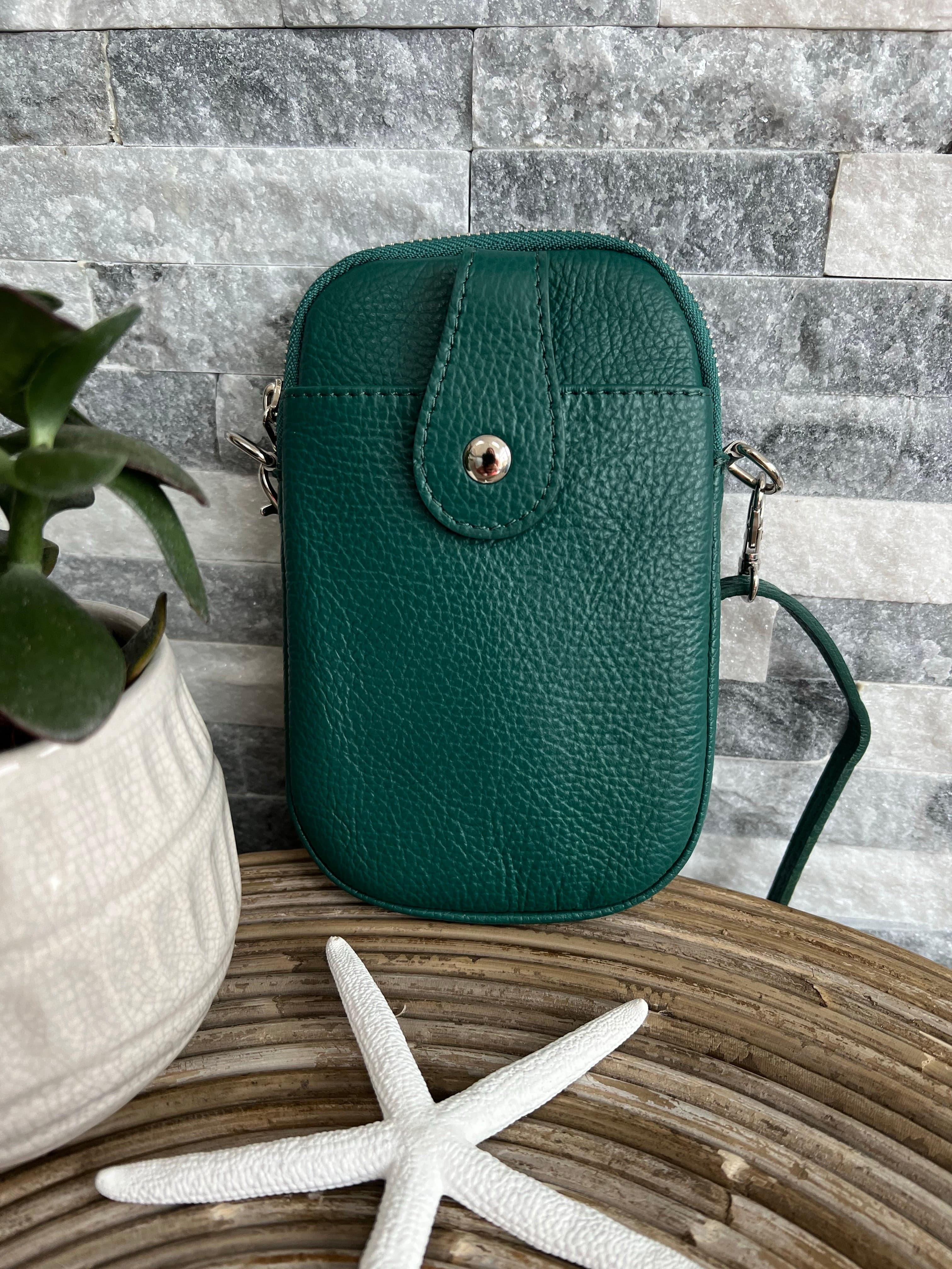 lusciousscarves Handbags Italian leather crossbody phone bag - lots of colours