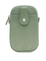 Load image into Gallery viewer, lusciousscarves Handbags Italian leather crossbody phone bag - lots of colours
