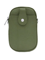 Load image into Gallery viewer, lusciousscarves Handbags Italian leather crossbody phone bag - lots of colours

