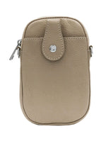 Load image into Gallery viewer, lusciousscarves Handbags Italian leather crossbody phone bag - lots of colours
