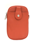 Load image into Gallery viewer, lusciousscarves Handbags Italian leather crossbody phone bag - lots of colours
