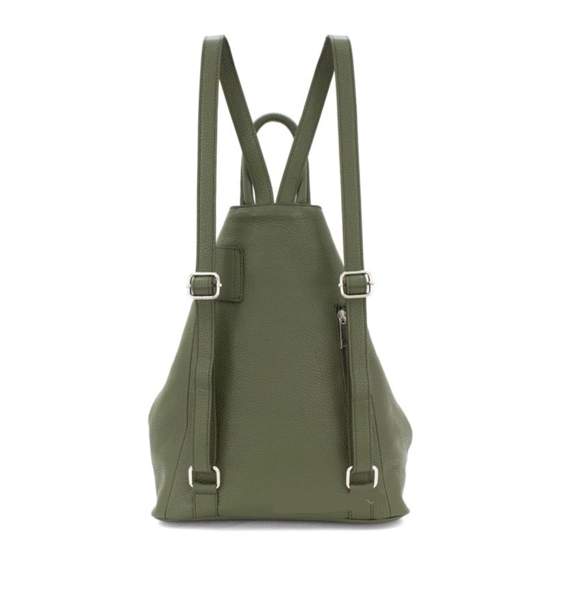 lusciousscarves Handbags Italian Leather Folding Rucksack Backpack 12 Colours -