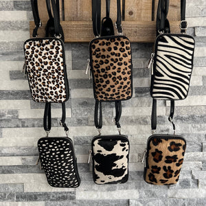 lusciousscarves Handbags Italian leather pouch, mini crossbody bag