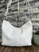Load image into Gallery viewer, lusciousscarves Handbags Ladies White Leather Handbag
