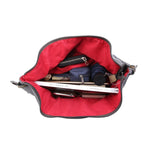 Load image into Gallery viewer, lusciousscarves Handbags Large Canvas Silver Star Bag
