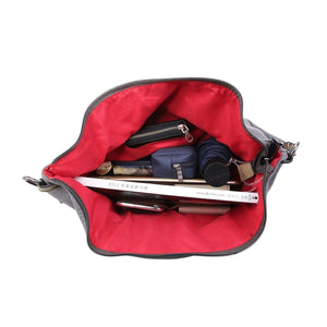 lusciousscarves Handbags Large Canvas Silver Star Bag
