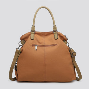 lusciousscarves Handbags Large Canvas Silver Star Bag , Over Night Holdall.