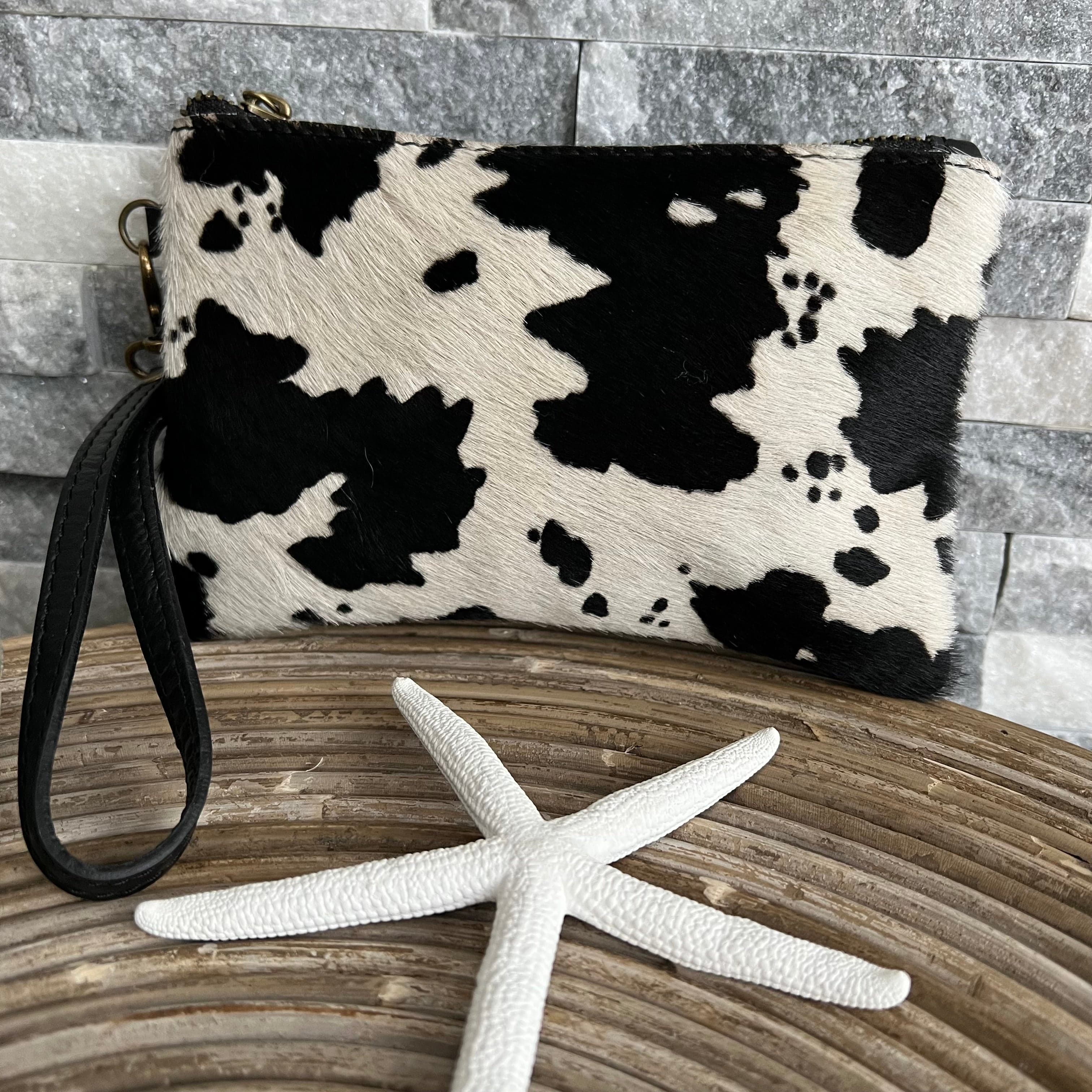Kawaii Cow Print Crossbody Bag Cute Plush Shoulder Bag - Temu