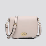 Load image into Gallery viewer, lusciousscarves Handbags Pale Pink Crossbody Twist Clasp Closer Bag
