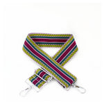 Load image into Gallery viewer, lusciousscarves Handbags Shades of Yellow/Green/Red Interchangeable Bag Straps with Silver Hardware - Lots of colours available.
