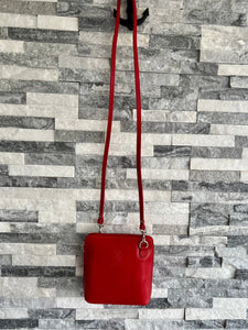 lusciousscarves Handbags Small Italian Leather Crossbody Bag