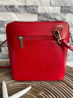 Load image into Gallery viewer, lusciousscarves Handbags Small Italian Leather Crossbody Bag
