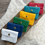 Load image into Gallery viewer, lusciousscarves Handbags Small leather coin purse , 20 colours available
