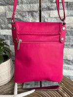 Load image into Gallery viewer, lusciousscarves Handbags Small , Soft Italian Leather Crossbody Bag
