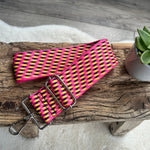 Load image into Gallery viewer, lusciousscarves Handbags Woven-Pink Interchangeable Bag Straps with Silver Hardware - Lots of colours available.
