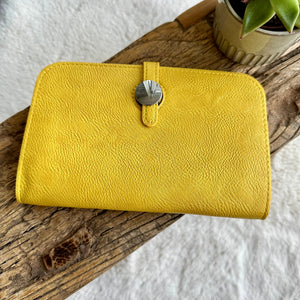 Yellow purse wallet hotsell